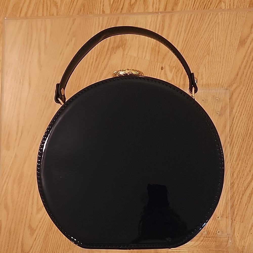 Prom Elegant Midnight Blue and Gold Women's Evening Bag EUC - Picture 10 of 17